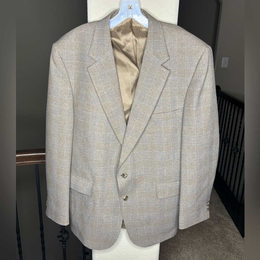 John Blair Brown Blazer *see description for measurements* Office Retro Formal